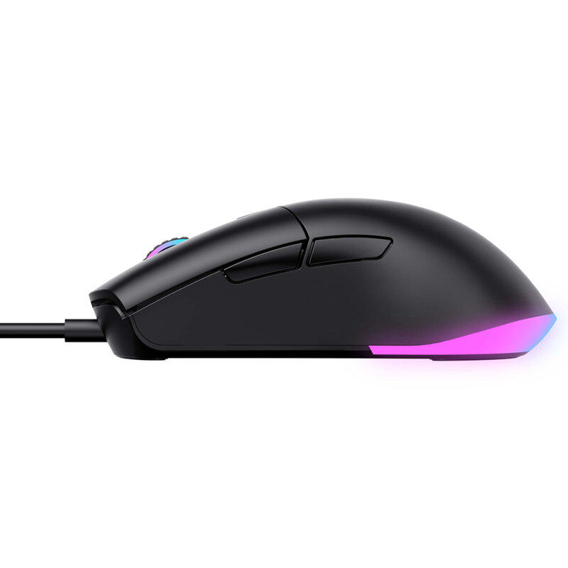 Havit MS1038 — profil drept, bandă RGB pe spate