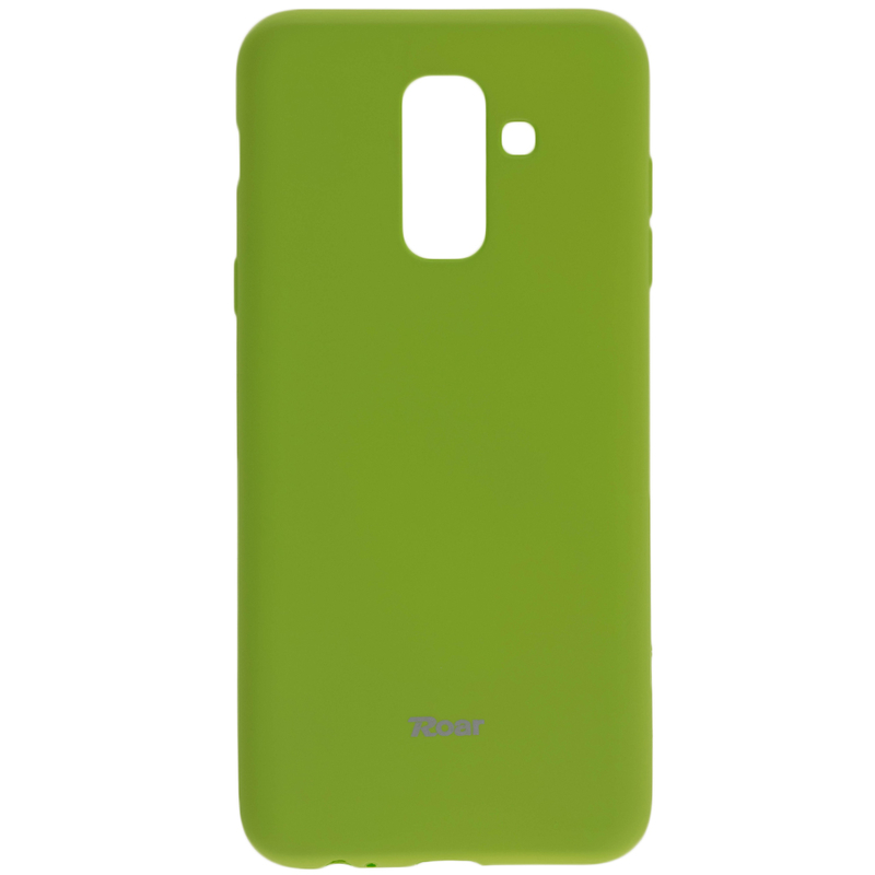 Husa Samsung Galaxy A6 Plus 2018 Roar Colorful Jelly Case Verde Mat