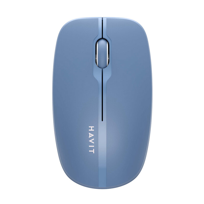 Mouse wireless pentru laptop 1600 DPI Havit MS53WB, albastru