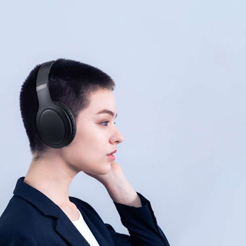 Casti wireless over-ear pliabile Havit H633BT, bej