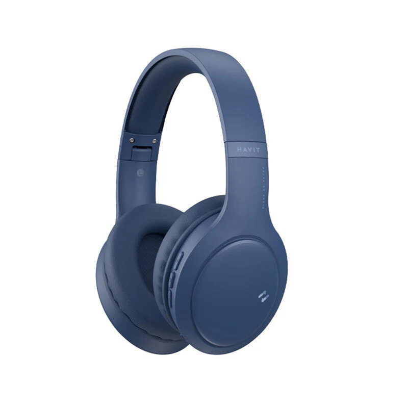 Casti wireless over-ear, pliabile Havit H633BT, albastru