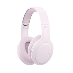 Casti wireless over-ear, pliabile Havit H633BT, roz