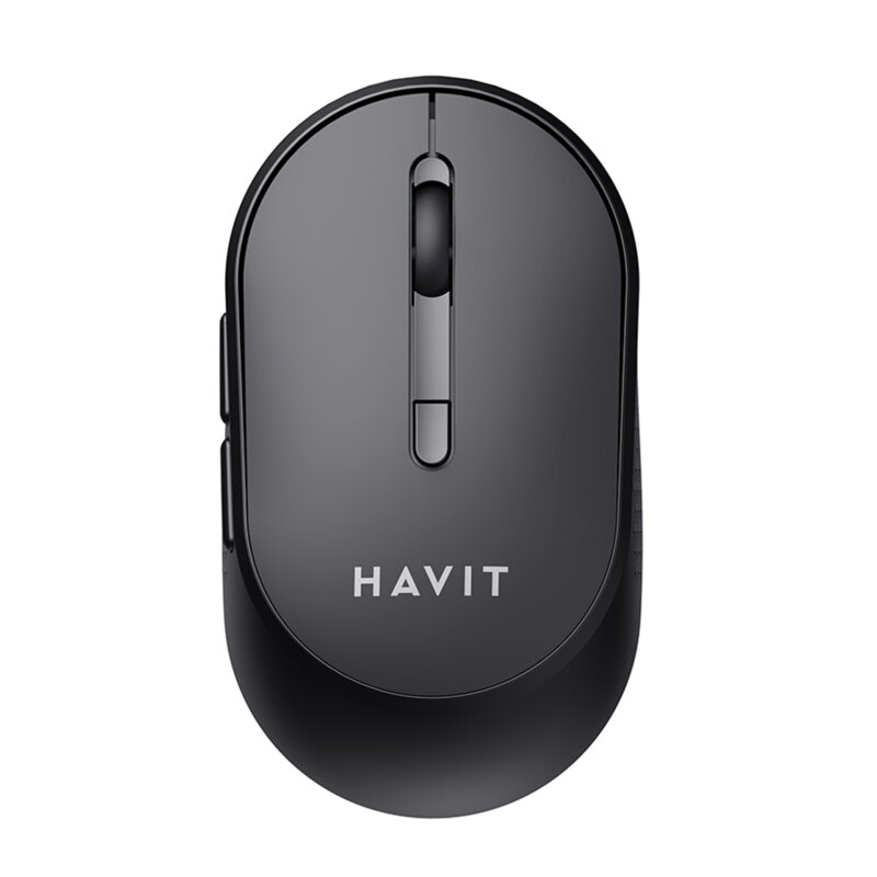Mouse wireless ergonomic pentru laptop Havit MS78GT, negru
