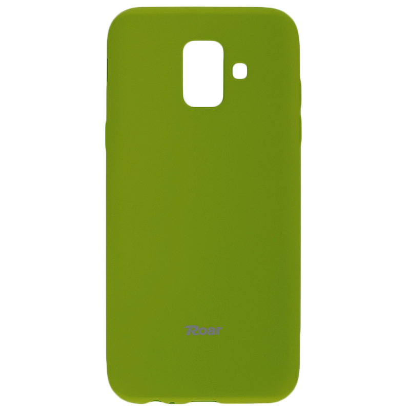 Husa Samsung Galaxy A6 2018 Roar Colorful Jelly Case Verde Mat