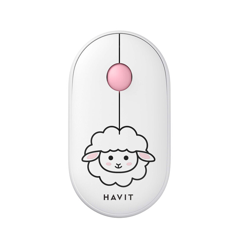 Mouse fara fir 2.4GHz, 1600 DPI pentru laptop Havit MS75GT Pro