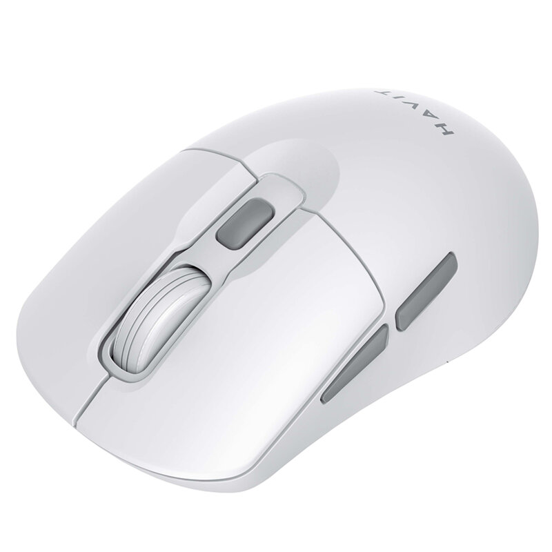 Mouse wireless 800-1600DPI pentru laptop Havit, alb, MS59WB