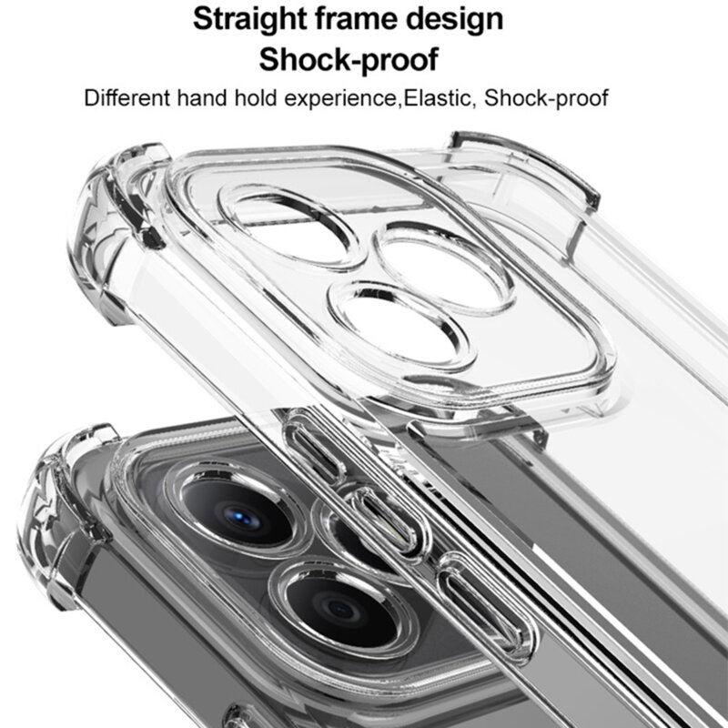 Husa Samsung Galaxy A36 5G Techsuit Shockproof Clear Silicone, transparenta