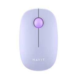Mouse wireless cu bila 2.4GHz, 1600DPI Havit MS57GT, mov