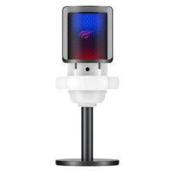 Microfon profesional cardioid RGB 100-18000 Hz, Havit, GK50