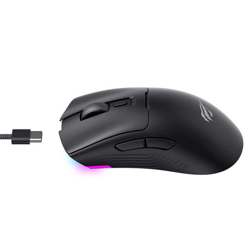 Mouse wireless pentru gaming  2.4GHz, 800-80000DPI Havit MS966WB