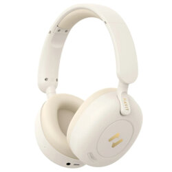 Casti wireless multipoint, ANC + husa Havit H655BT Pro, bej