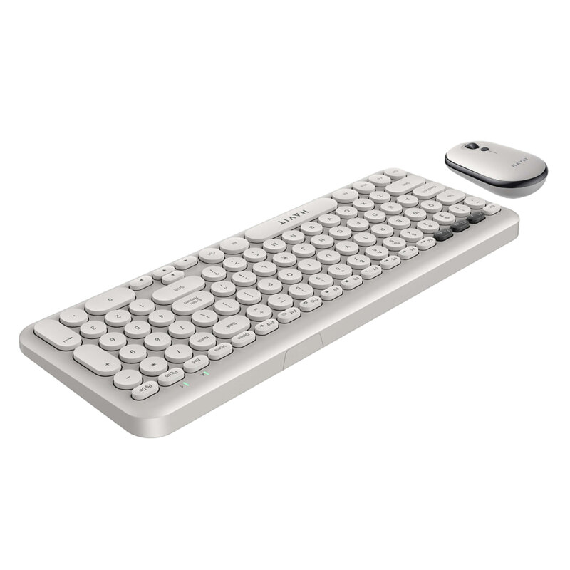 Kit tastatura si mouse wireless 2.4GHz Havit KB254GCM, gri