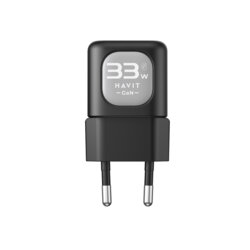Incarcator priza USB Type-C 33W Havit UC230 EU, negru / gri