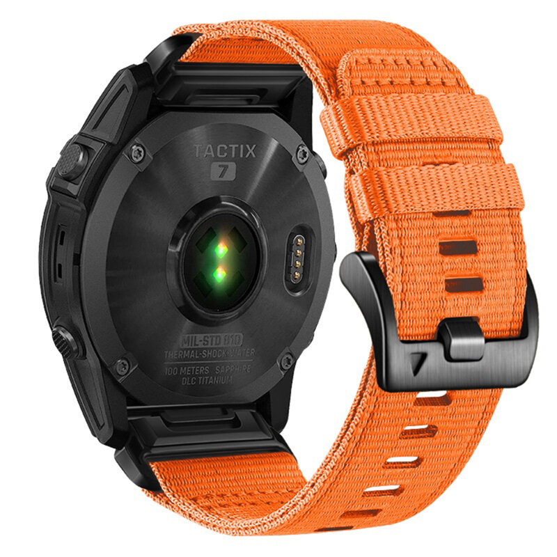 Curea Garmin Fenix 3 HR Techsuit, portocaliu, W070
