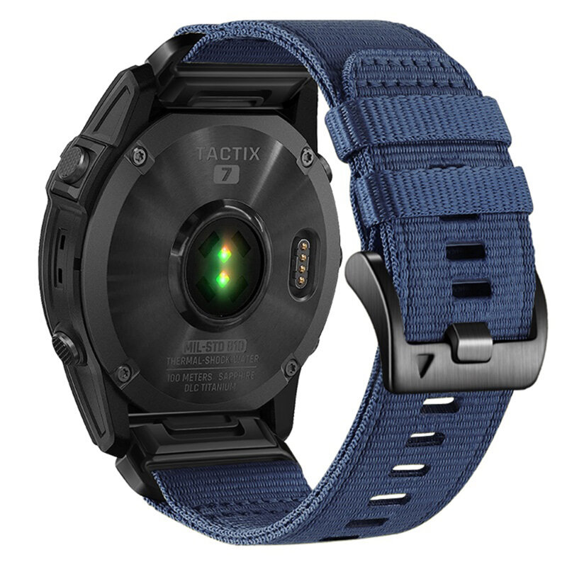Curea Garmin Fenix 3 HR Techsuit, bleumarin, W070