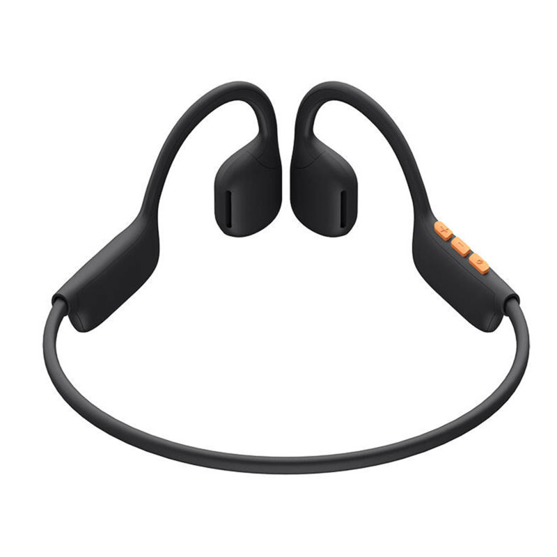 Casti Bluetooth Havit Freego1 Air 80mAh, lumini LED, negru