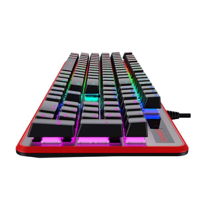 Tastatura gaming mecanica USB cu lumini RGB Havit KB870L