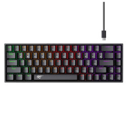 Tastatura mecanica pentru gaming Havit, RGB, Type-C KB881L
