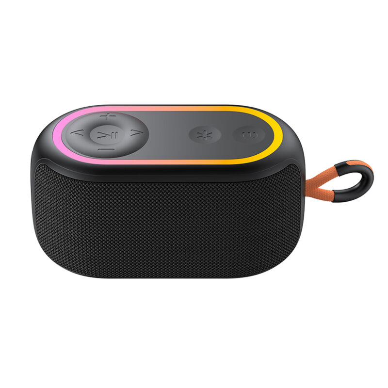 Boxa wireless portabila Bluetooth 5.3 RGB Havit, SK809BT, negru