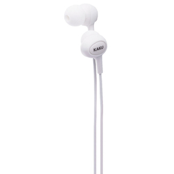 Casti In-Ear Cu Microfon Ikaku Candy Series - White