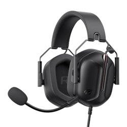 Casti gaming pliabile cu microfon, 3.5mm Havit, negru H2033d