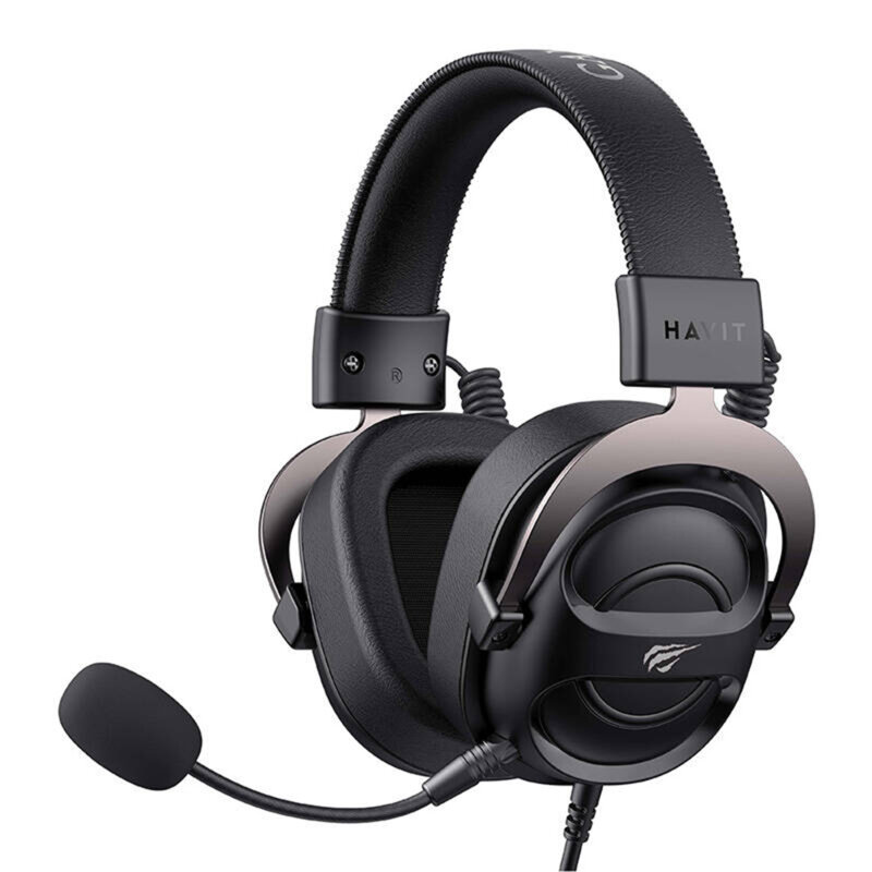 Casti gaming ajustabile cu microfon, Jack 3.5mm Havit H2002E