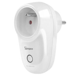 Priza inteligenta smart Wi-Fi Sonoff S26R2ZBTPE-FR, wireless, 3680W