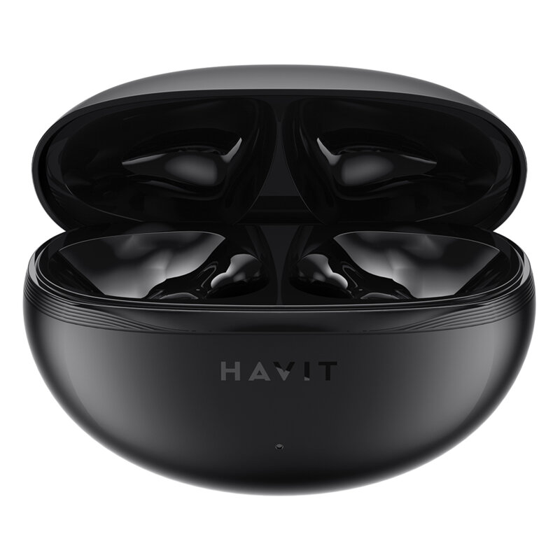 Casti Bluetooth cu microfon, TWS earbuds Havit TW986, negru