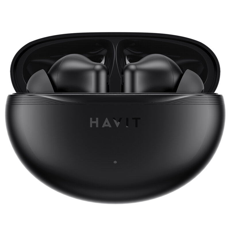 Casti Bluetooth cu microfon, TWS earbuds Havit TW986, negru