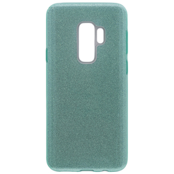 Husa Samsung Galaxy S9 Plus Color TPU Sclipici - Verde