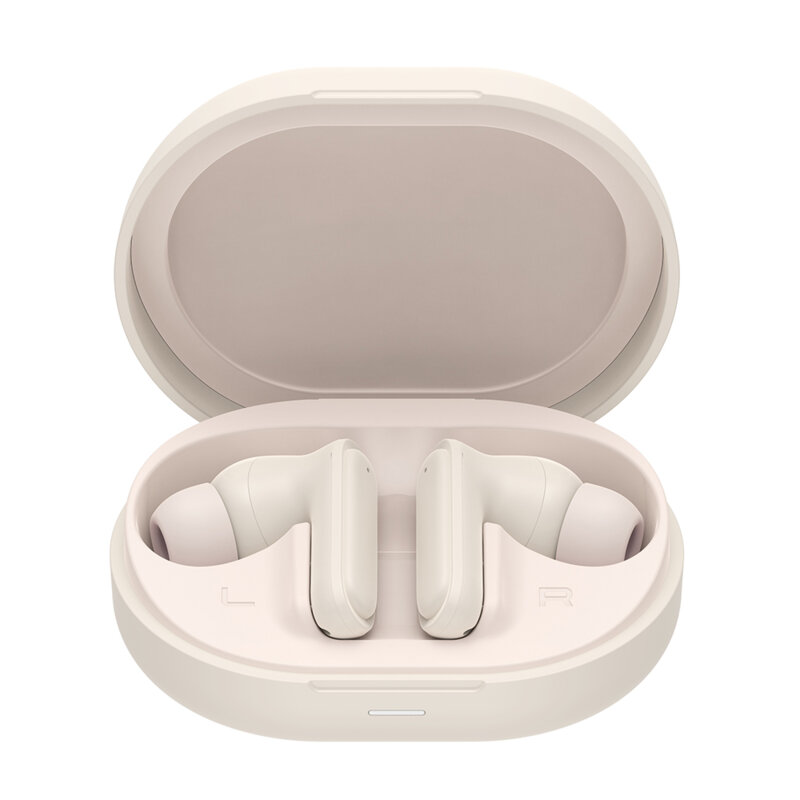 Casti Bluetooth TWS Noise Canceliing Havit TW950, bej/roz