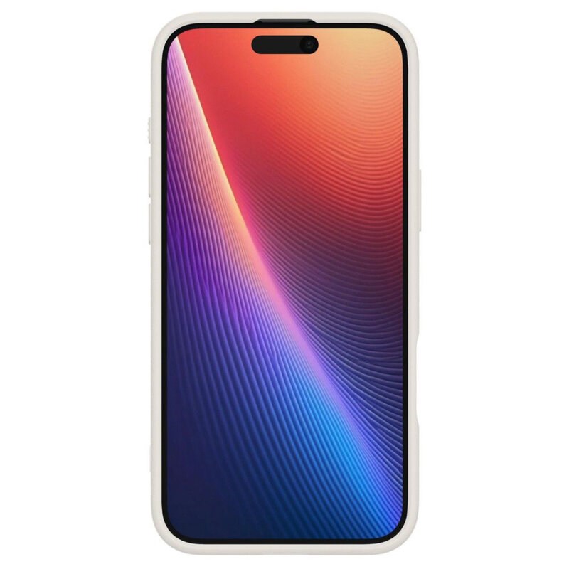 Husa iPhone 16 Spigen Cyrill Kajuk MagSafe, crem