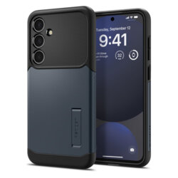 Husa Samsung Galaxy S24 FE Spigen Slim Armor, albastru
