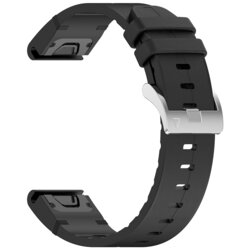 Curea Garmin Fenix 8 43mm Techsuit, negru, W071