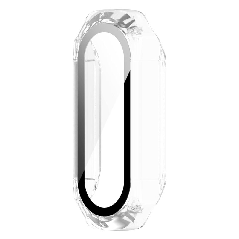 [Pachet 360°] Husa + folie Xiaomi Smart Band 7 Techsuit Defense, transparenta
