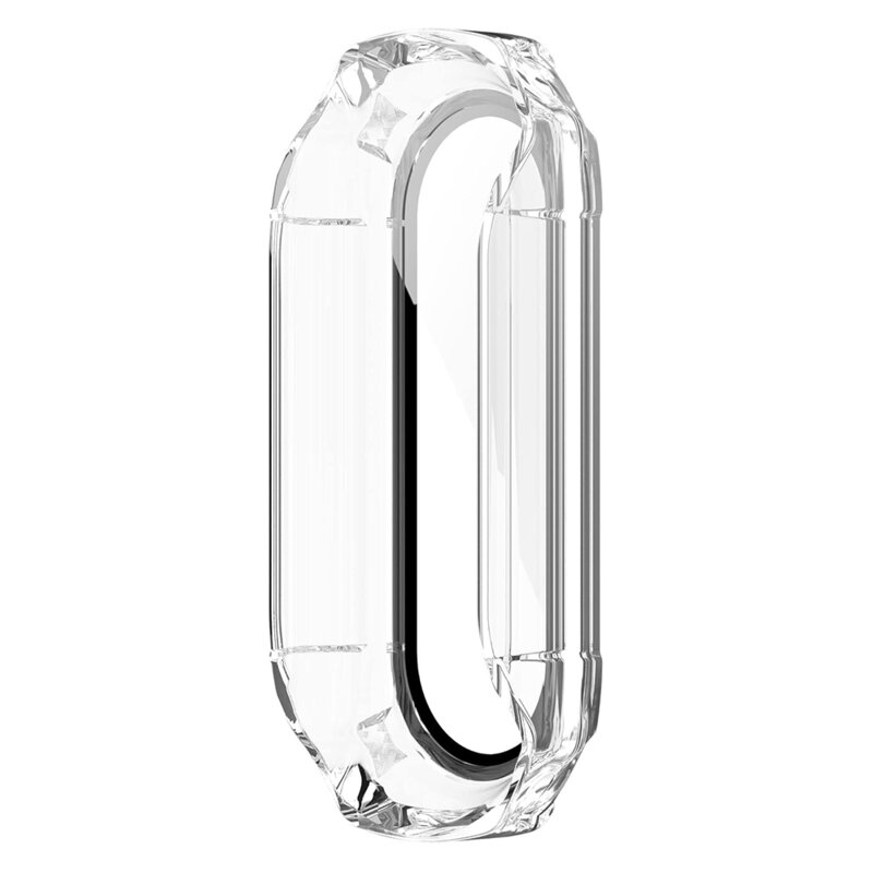 [Pachet 360°] Husa + folie Xiaomi Smart Band 7 NFC Techsuit Defense, transparenta