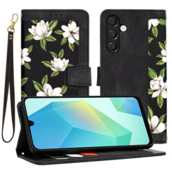 Husa personalizata fete Samsung Galaxy A16 5G Techsuit FlipCraft, negru