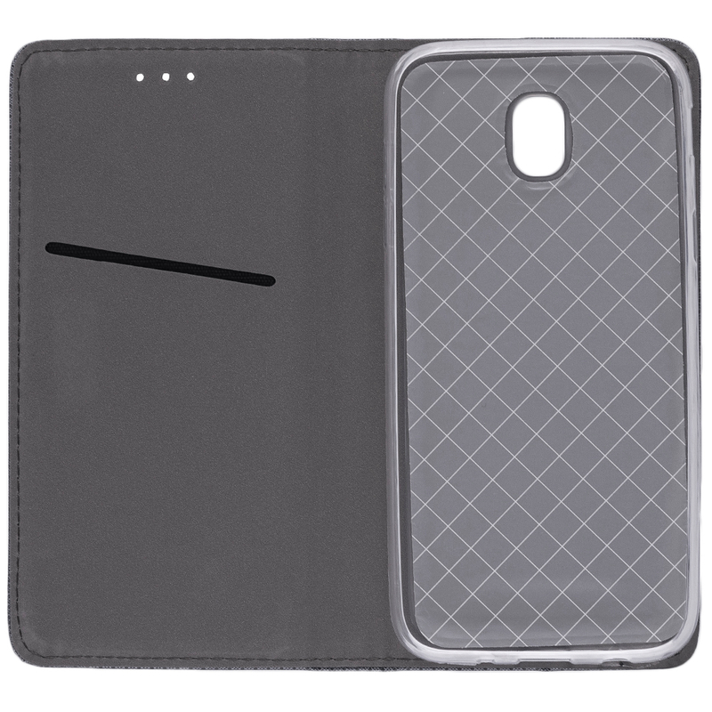 Husa Smart Book Samsung Galaxy J5 2017 J530, Galaxy J5 Pro 2017 Flip Gri