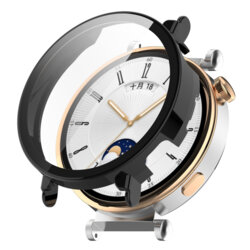 [Pachet 360°] Husa + folie Huawei Watch GT 4 41mm Techsuit Defense, negru