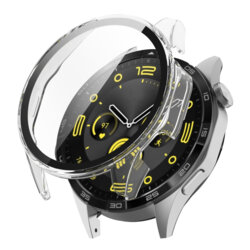 [Pachet 360°] Husa + folie Huawei Watch GT 4 46mm Techsuit Defense, transparenta