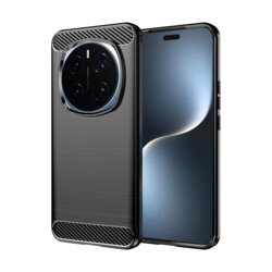 Husa Honor Magic7 Pro Techsuit Carbon Silicone, negru