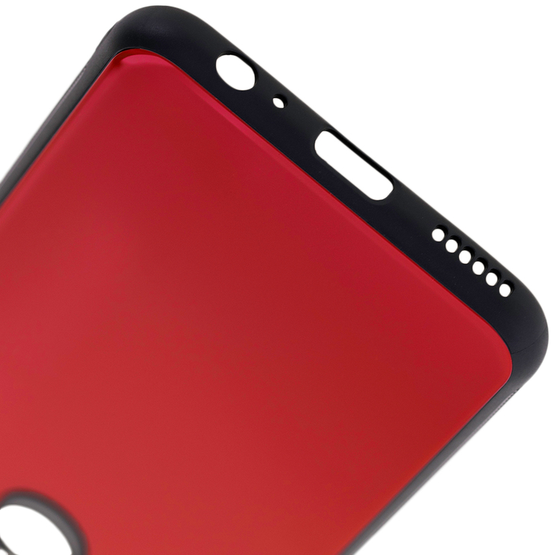 Husa Huawei Mate 10 Lite Glass Series - Rosu