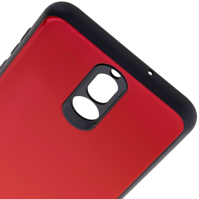 Husa Huawei Mate 10 Lite Glass Series - Rosu