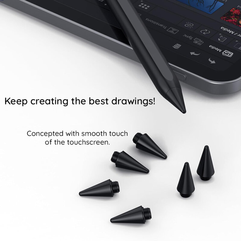 [Pachet 2x] Varf de rezerva Graphite Pen Fixed, FIXPART-T-GRA