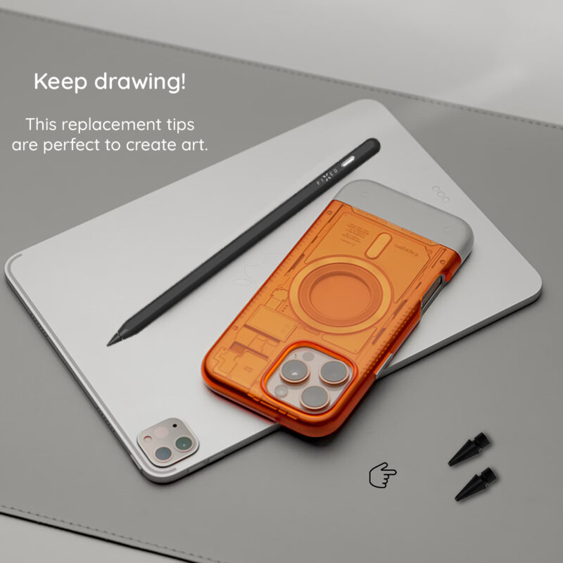 [Pachet 2x] Varf de rezerva Graphite Pro Fixed, FIXPART-T-GRA2