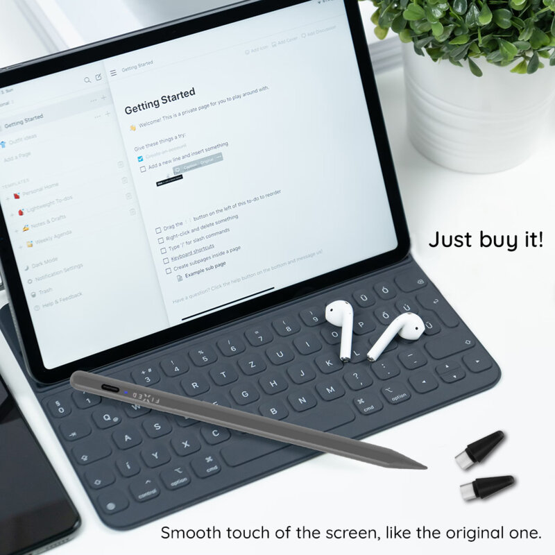 [Pachet 2x] Varf de rezerva Graphite UNI Fixed, FIXPART-T-UN