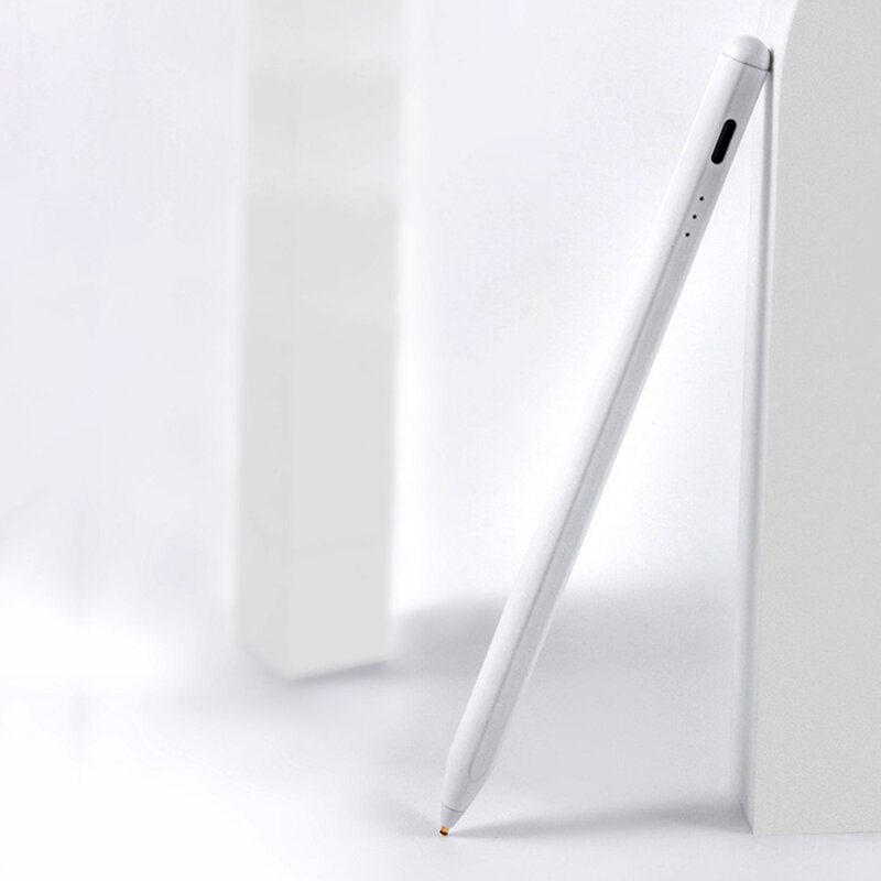 Stylus pen activ, universal Android, iOS Techsuit S3, alb