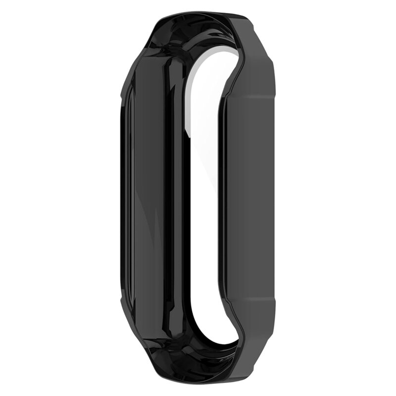 [Pachet 360°] Husa + folie Xiaomi Smart Band 7 NFC Techsuit Defense, negru