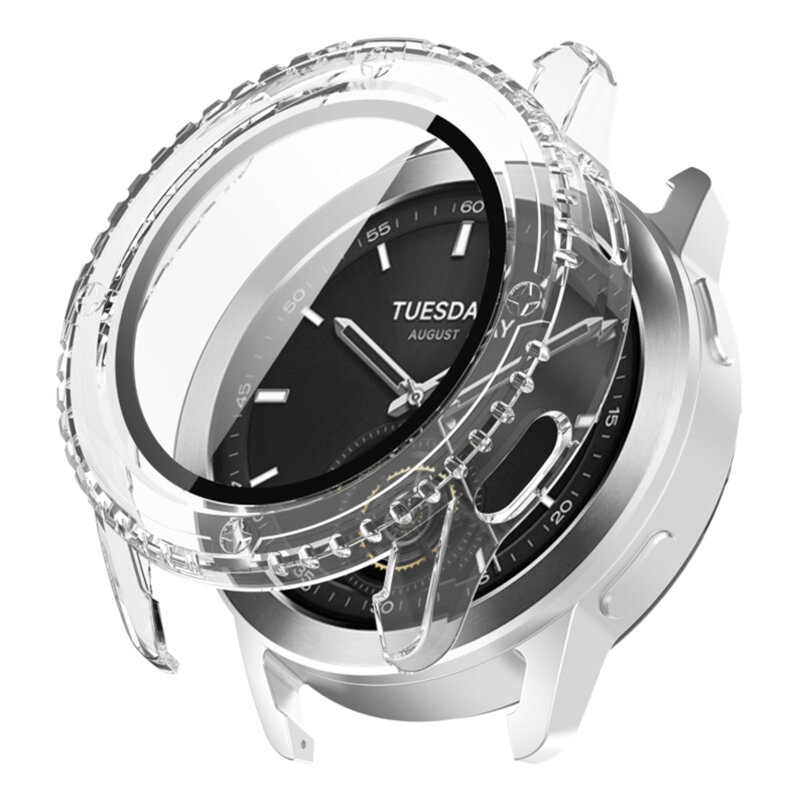 [Pachet 360°] Husa + folie Xiaomi Watch S3 Techsuit Defense, transparenta