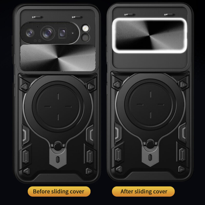 Husa Motorola Moto G75 Techsuit CamGuard Pro, mov
